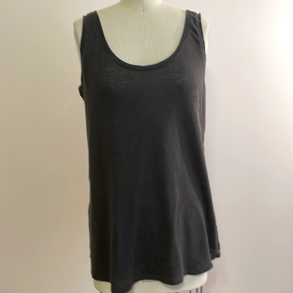 Women’s Tank Top Ellen Fisher Small Dark Gray